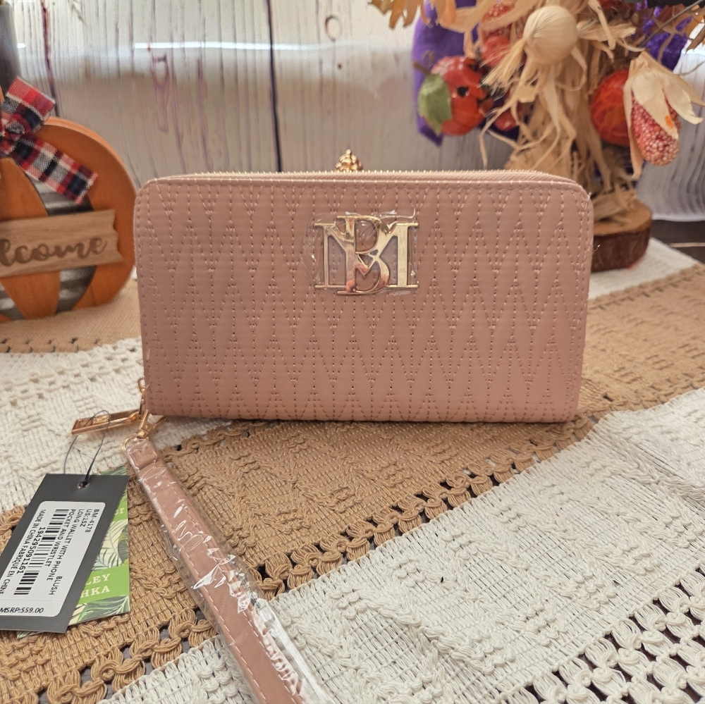 Badgley Mischka Wallet with Phone Holder
